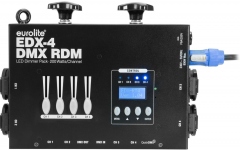 Pachet dimmer Eurolite EDX-4 DMX RDM LED Dimmer Pack