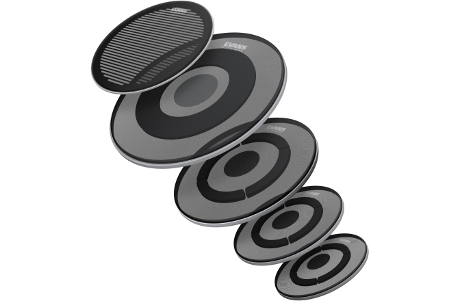 Pachet Feţe de tobe Evans dB One Rock Pack (10" 12" 16") with 14" dB One Snare Batter and 22" dB One Bass Batter