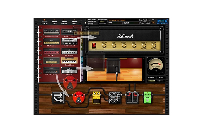 Pachet interfata audio USB - software Zoom S2T - ZFX Stack Package