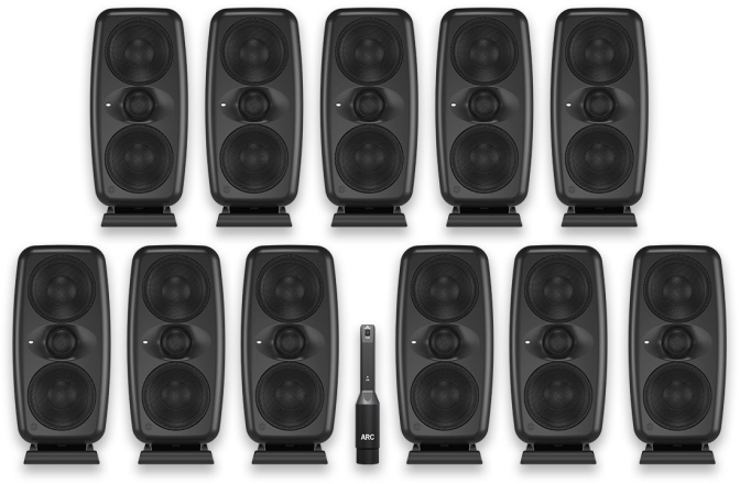 Pachet monitoare studio  IK Multimedia Immersive Bundle 11 Black