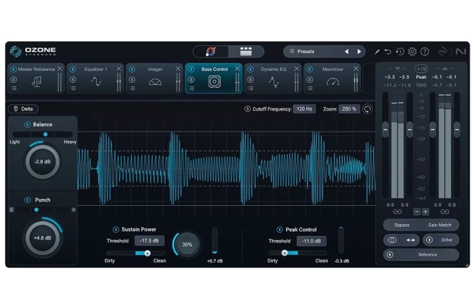 Pachet plugin-uri masterizare iZotope Ozone 12 Standard EDU Mastering Plugin Bundle (Download)