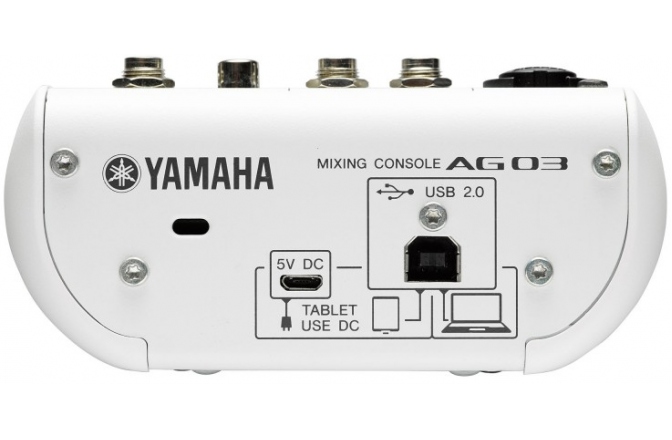 Pachet Streaming Yamaha AG03 mk2 Streaming Pack White
