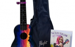 Pachet ukulele Flight TUS-EE Elise Ecklund Pack