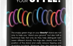 Pachet universal de inele Gravity RP 5555 GRN 1