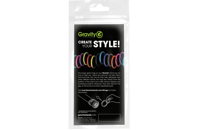 Pachet universal de inele  Gravity RP 5555 PNK 1