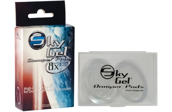 Pad de amortizare cu gel SKY Music	 Damper Pads SkyGel Crystal Clear SGDP8CEL