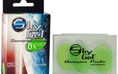 Pad de amortizare cu gel SKY Music	 Damper Pads SkyGel Crystal Green SGDP8CGR