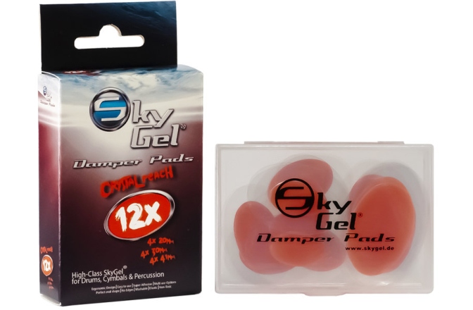 Pad de amortizare cu gel SKY Music	 Damper Pads SkyGel Crystal Peach SG12CP