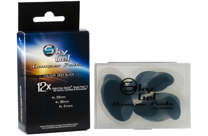 Pad de amortizare cu gel SKY Music	 Damper Pads SkyGel Deep Black