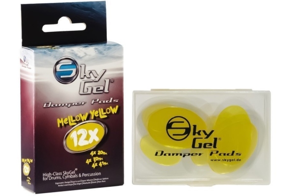 Damper Pads SkyGel Gloss White SG12GW
