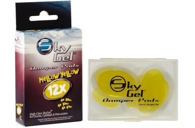 Pad de amortizare cu gel SKY Music	 Damper Pads SkyGel Gloss White SG12GW