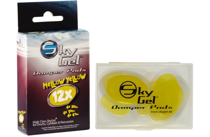 Pad de amortizare cu gel SKY Music	 Damper Pads SkyGel Gloss White SG12GW