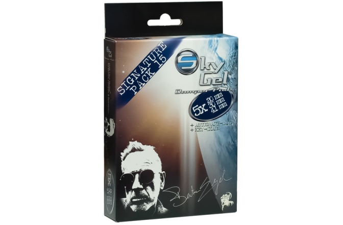 Pad de amortizare cu gel SKY Music	 Damper Pads SkyGel Signature Edition  Bertram Engel Gentian Blue