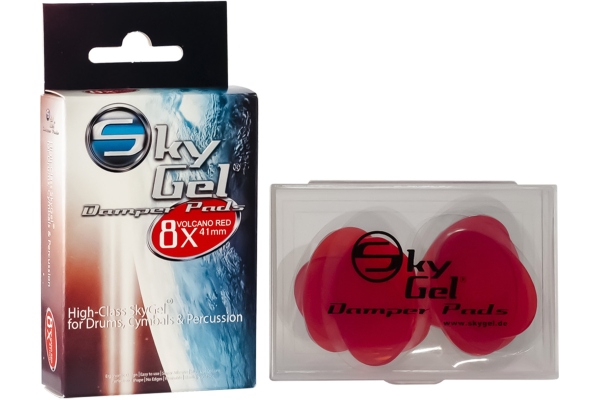 Damper Pads SkyGel Volcano Red SGDP8VR