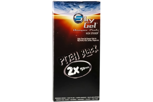 Damper Pads SkyGel Kick StiXXer Pitch Black SGKIPD