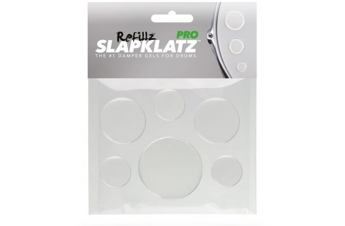Pad-uri de rezervă SlapKlatz Damper gel Refillz 12 Transparent