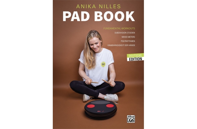 PADBOOK-DE Meinl ANIKA NILLES Pad Book / Deutsche Edition - Fundamental Workouts