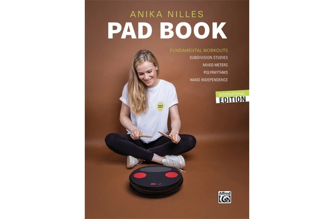 PADBOOK-EN Meinl ANIKA NILLES Pad Book / International Edition - Fundamental Workouts