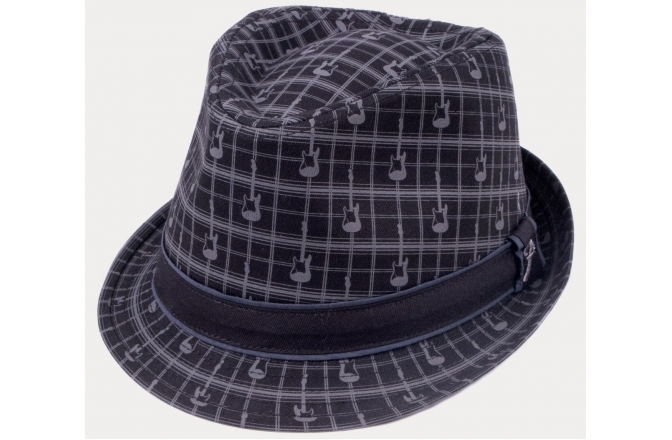 Pălărie fedora Fender Axe Plaid Fedora Hat