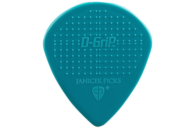 Pană chitara - set 6 Janicek Picks D-Grip Nylonpicks 0.88 Turcoaz Set 6