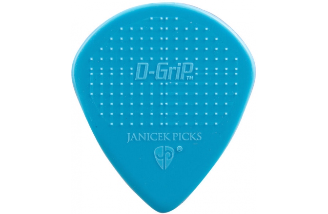 Pană chitara - set 6 Janicek Picks D-Grip Nylonpicks 1.00 Albastru Deschis Set 6