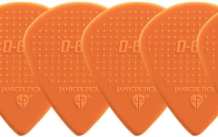 Pană chitara - set 6 Janicek Picks D-Grip Nylonpicks 1.18 Portocaliu Set 6