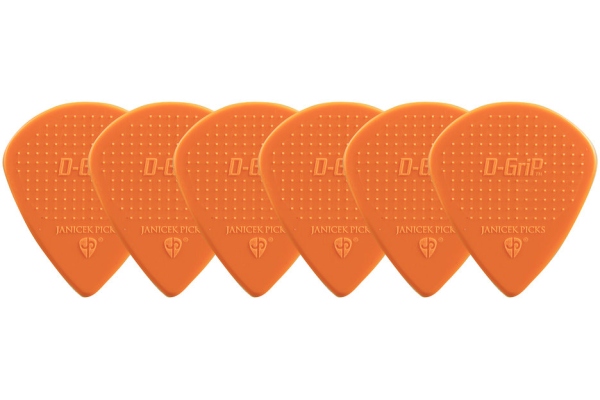 D-Grip Nylonpicks 1.18 Portocaliu Set 6