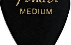 Pană de Chitară Fender Classic Celluloid Black 351 Shape Medium