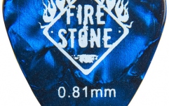 Pană de Chitară Fire&Stone Mix Celluloid 0.81 Tortoise Shell Perloid 