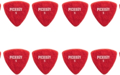 Pane pentru ukulele si chitara clasica set Pick Boy Pana Pasla Rosu pentru ukulele si chitara clasica set