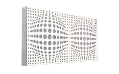 Panou acustic cu vata minerala<br /> Mega Acoustic FiberPRO 120 AcouSphere Alb Gri