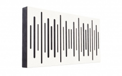 Panou acustic cu vata minerala<br /> Mega Acoustic FiberPRO 120 Spectrum Alb Negru