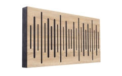 Panou acustic cu vata minerala<br /> Mega Acoustic FiberPRO 120 Spectrum Stejar Negru