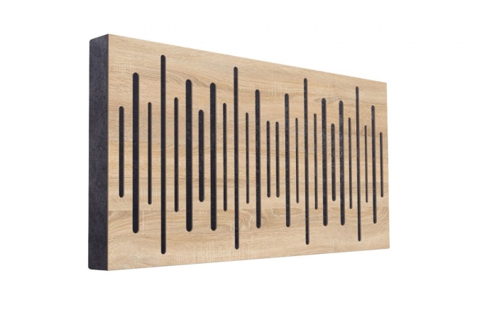 Panou acustic cu vata minerala<br /> Mega Acoustic FiberPRO 120 Spectrum Stejar Negru