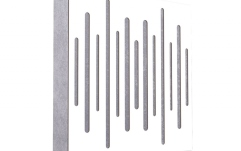 Panou acustic cu vata minerala<br /> Mega Acoustic FiberPRO 60 Spectrum Alb Gri