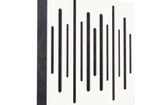 Panou acustic cu vata minerala<br /> Mega Acoustic FiberPRO 60 Spectrum Alb Negru