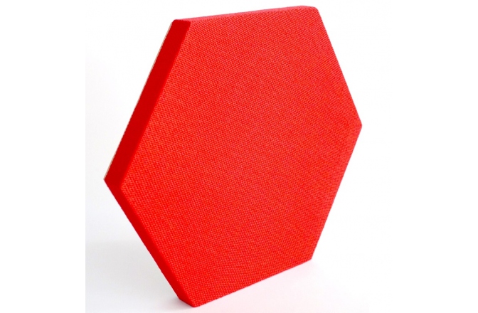 Panou acustic GIK Acoustics DecoShapes Hexagon Acoustic Panel Small 300x25mm Red EJ076