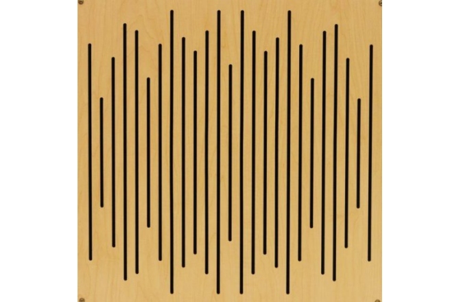 Panou acustic GIK Acoustics Impression Panel Diffuser/Absorber 50mm Basketweave Square White