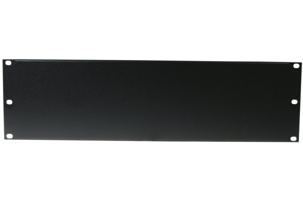 Front Panel Z-19U-shaped steel black 3U