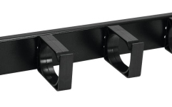 Panou rack pentru management de cablu No brand Front Panel Ring Cable Manager 1U