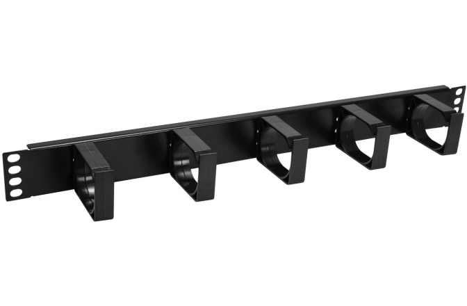 Panou rack pentru management de cablu No brand Front Panel Ring Cable Manager 1U