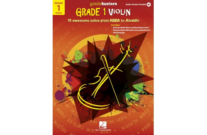 Partitura No brand Gradebusters Grade 1 Violin