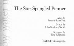 Partitura pentru cor mixt No brand Eric Whitacre: The Star-Spangled Banner (SATB)