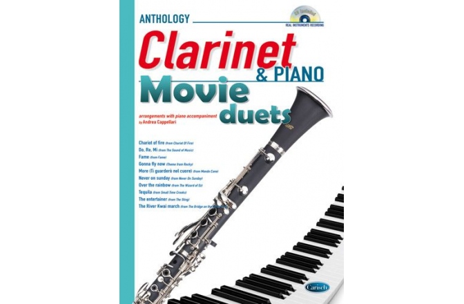 Partituri duet pian ?i clarinet Movie Duets for Clarinet & Piano