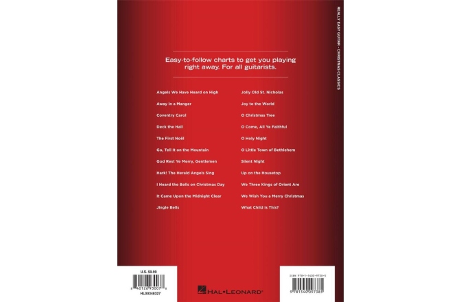 Partituri pentru chitară No brand Christmas Classics - Really Easy Guitar Series