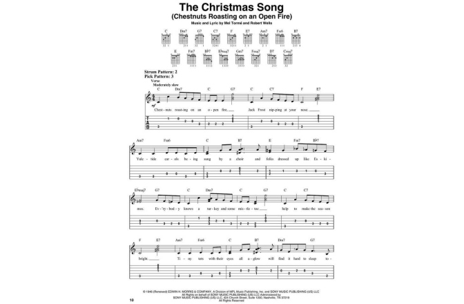 Partituri pentru chitară No brand Christmas Hits for Easy Guitar
