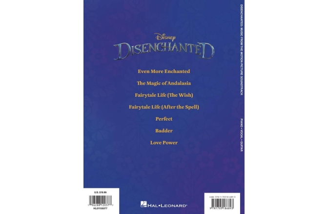 Partituri pian/voce No brand Disenchanted