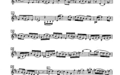 Partituri vioară Schott Orchester Probespiel Violin