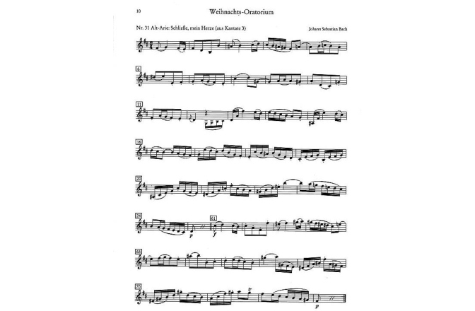 Partituri vioară Schott Orchester Probespiel Violin