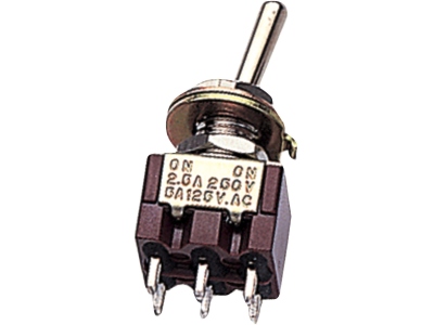 Comutator Mini Lever Key Nichel chitara electrica